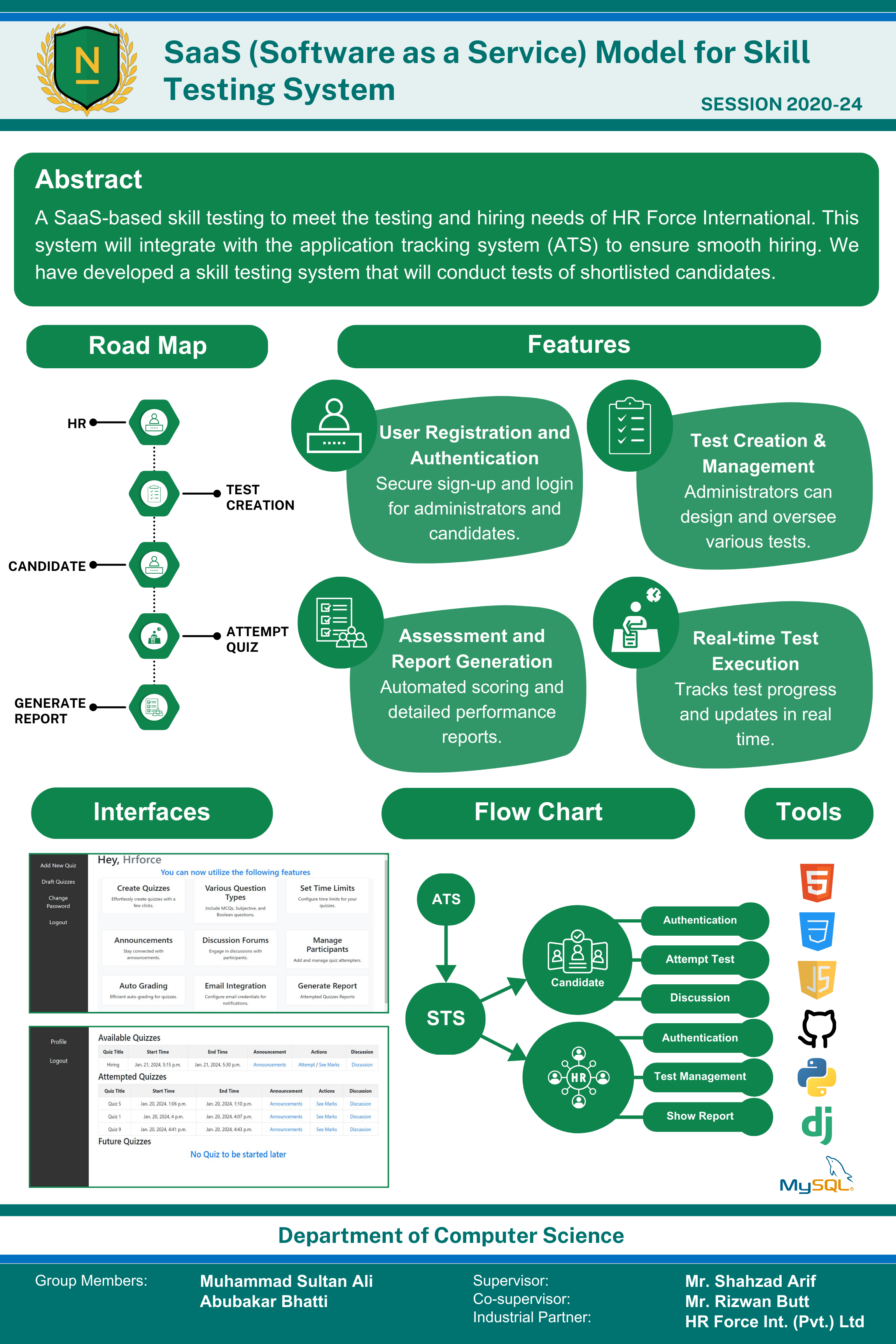 A SaaS (Software as a Service) Model for Skill Testing System